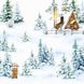 Country winter BACKGROUND SET 20X20 CM 10 SHEETS