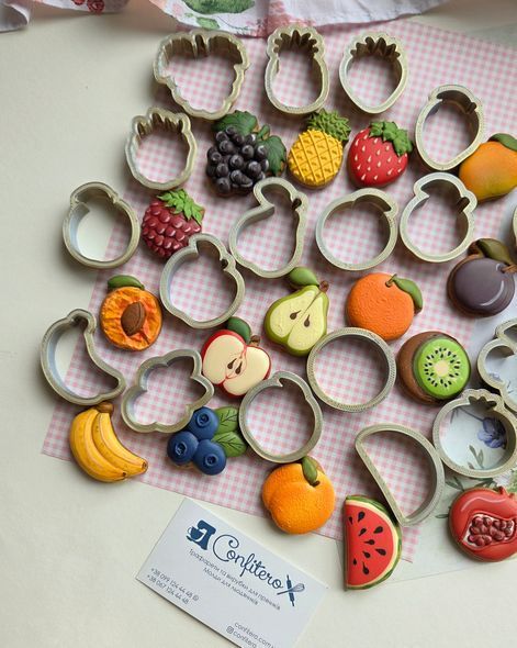 Cutter Set Berries & Fruits Size S