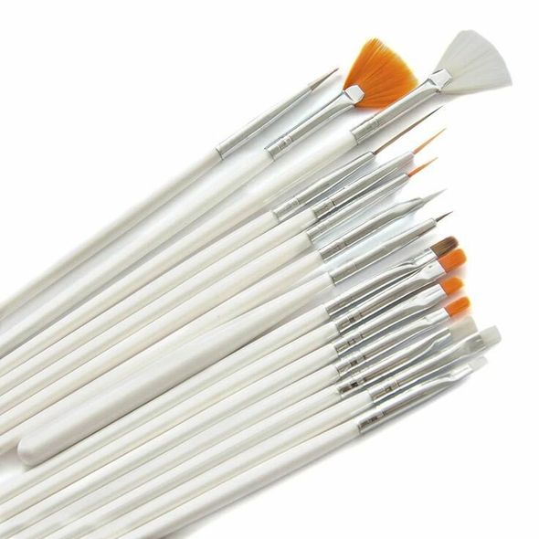Set of brushes 14 pcs for painting gingerbread