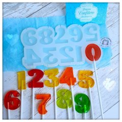 Form-mold for lollipops Numbers FS59