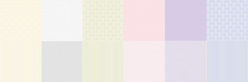 BACKGROUND SET CLASSIC CHIC 15X15 CM 12 SHEETS