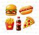 Набір міні-форм N157 Fast food розмір M