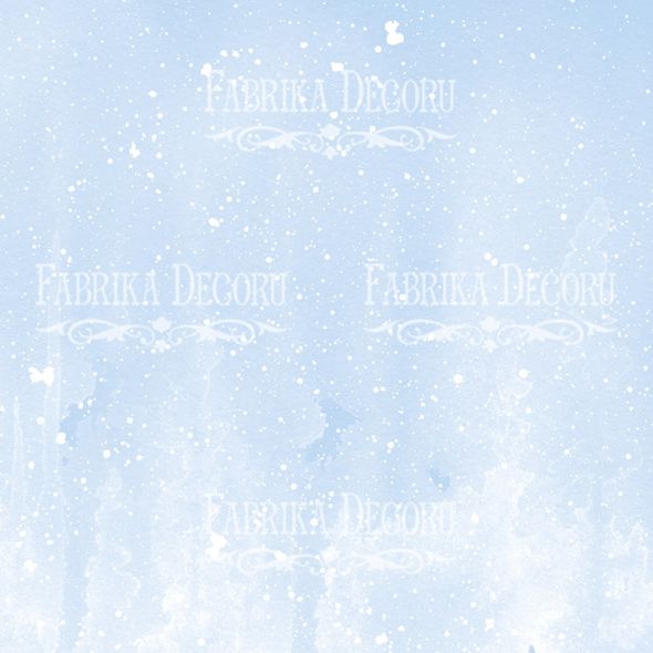 BACKGROUND SET WINTER MELODY 20X20 CM 10 SHEETS