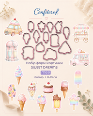 Набор форм N169 Sweet Dreams размер L